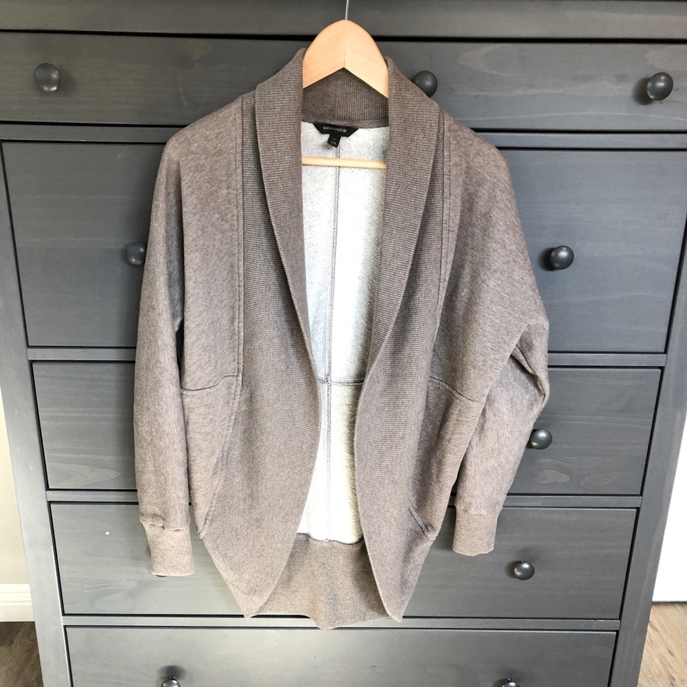 Cocoon style cardigan